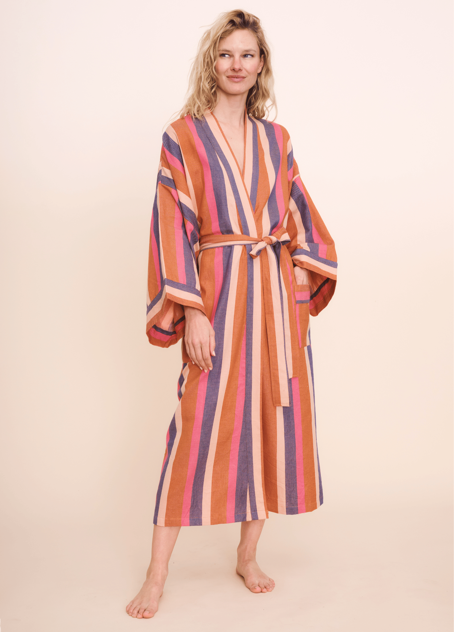 knee length dresses for ladies British Women's Robe Luxury Design main image 0